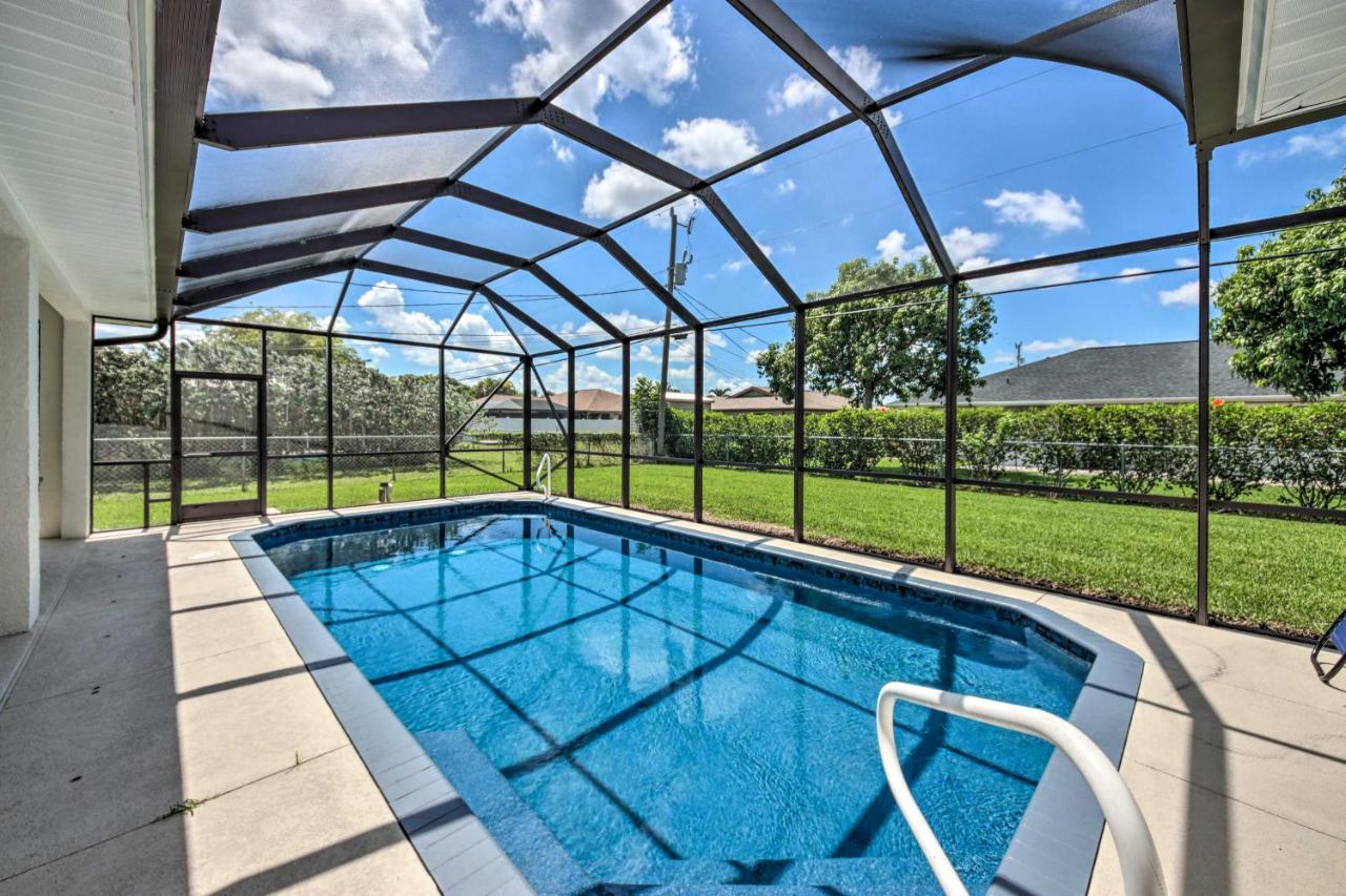 Modern Cape Coral Home Private Lanai And Pool! Exterior photo