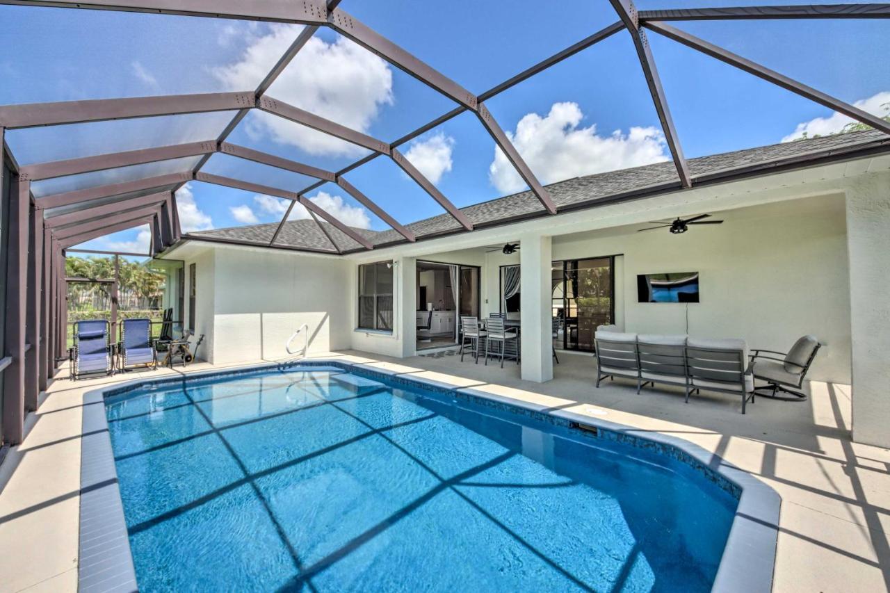 Modern Cape Coral Home Private Lanai And Pool! Exterior photo